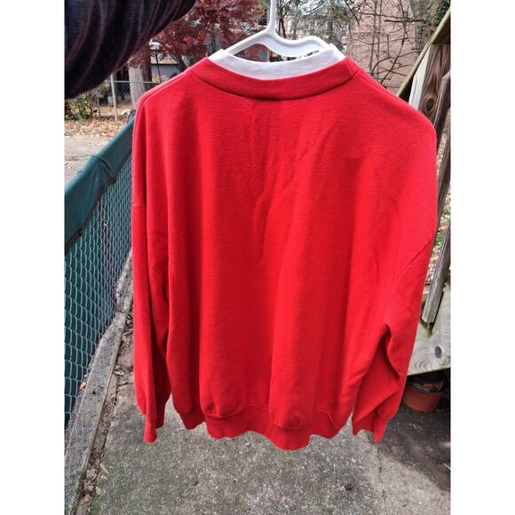 VTG Nut Cracker Crewneck Sweater Women's XL Christmas Holiday Snow Animals - Picture 5 of 7